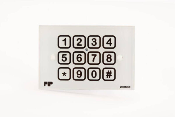 Tastiera vetro touch per serratura elettronica con GuestKey