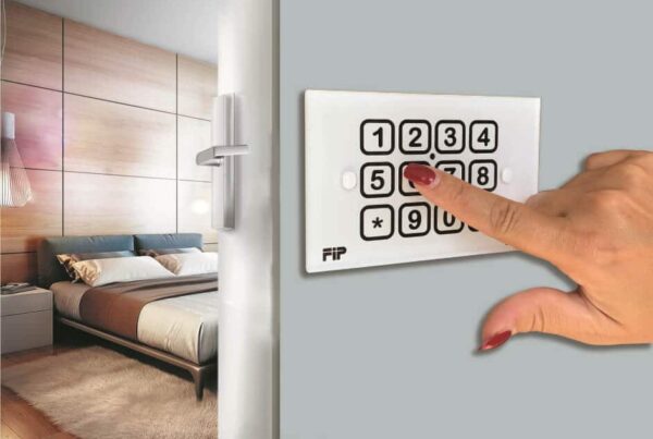 electronic keypad lock