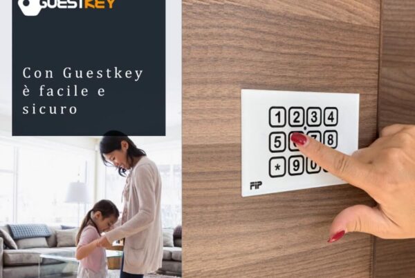 lock with guestkey code