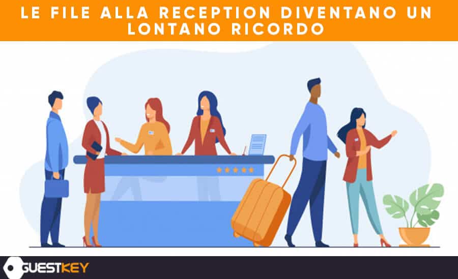 senza file alla reception