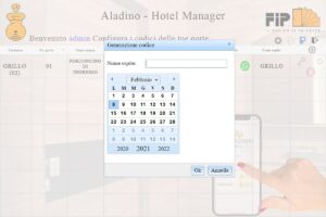 Registrazione cliente sistema aladino