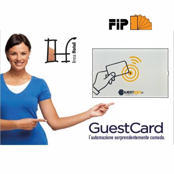 Sistema controllo accessi guest card