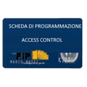 access control programming card