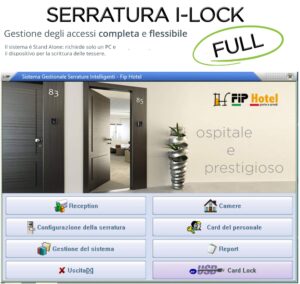 Versione full serratura elettronica