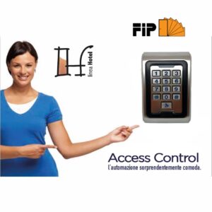 Steel badge reader access control