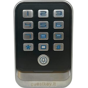 RFID metal keypad IP67 access against external