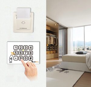 RFID keypad and energy saving pocket