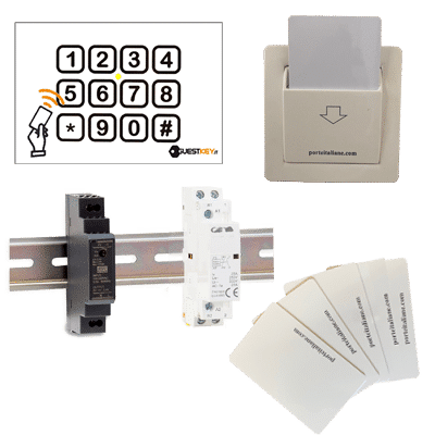 Kit Domotica Tastiera RFID e Tasca Energy Saving