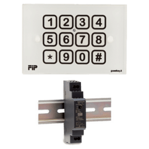 Kit Tasstiera GuestKey e Alimentatore