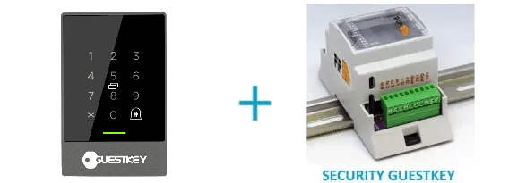  Lettore a Muro con Centralina Security ECOSMART - Controllo Avanzato degli Accessi