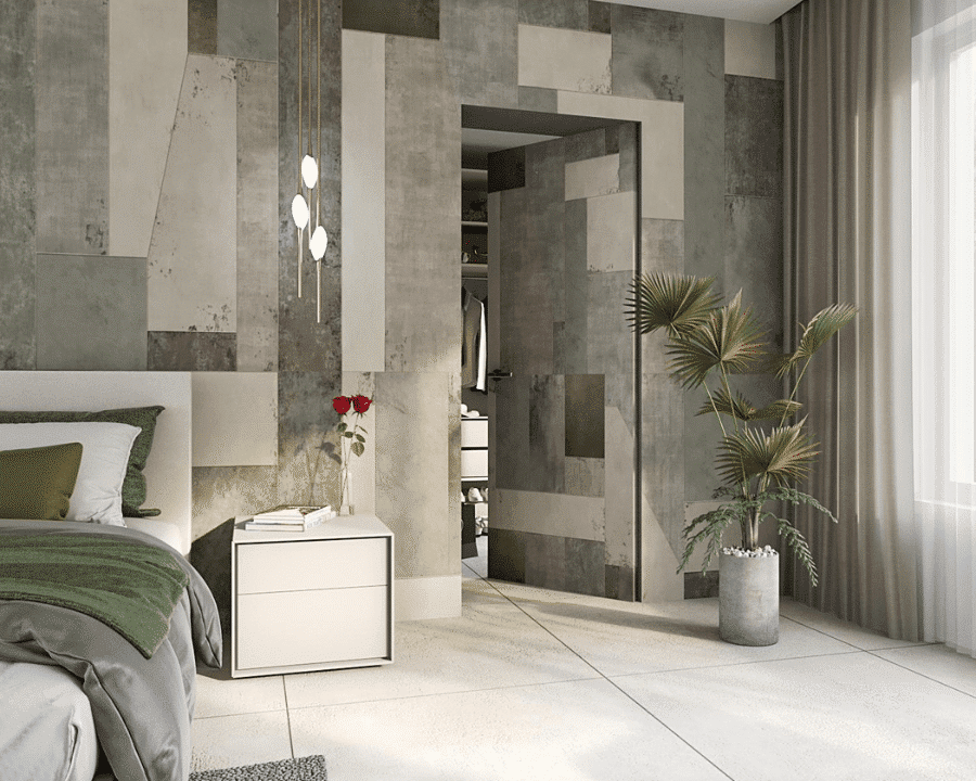 flush hinged doors