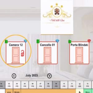 Monitora l'ospitalità con il controllo della camera cliente