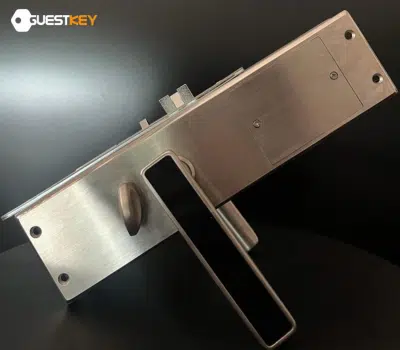 rear side electronic lock