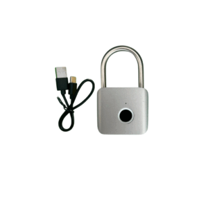 Lucchetto impronte digitali con ricarica usb c